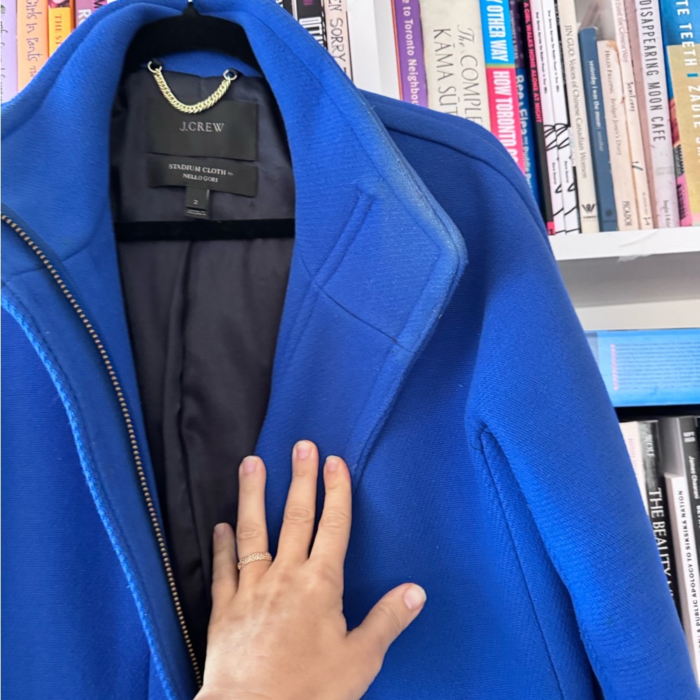 J.CREW STADIUM-CLOTH COCOON COAT, B2770 - Picture 7 of 7